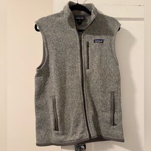 Patagonia Men’s Better Sweater Gray Fleece Vest
